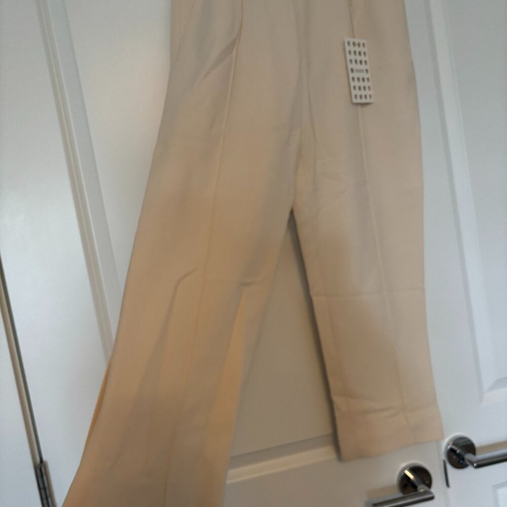 KHAITE Wide Leg Capri Pants Size 12
